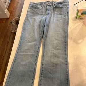 Levi bootcut light wash jeans